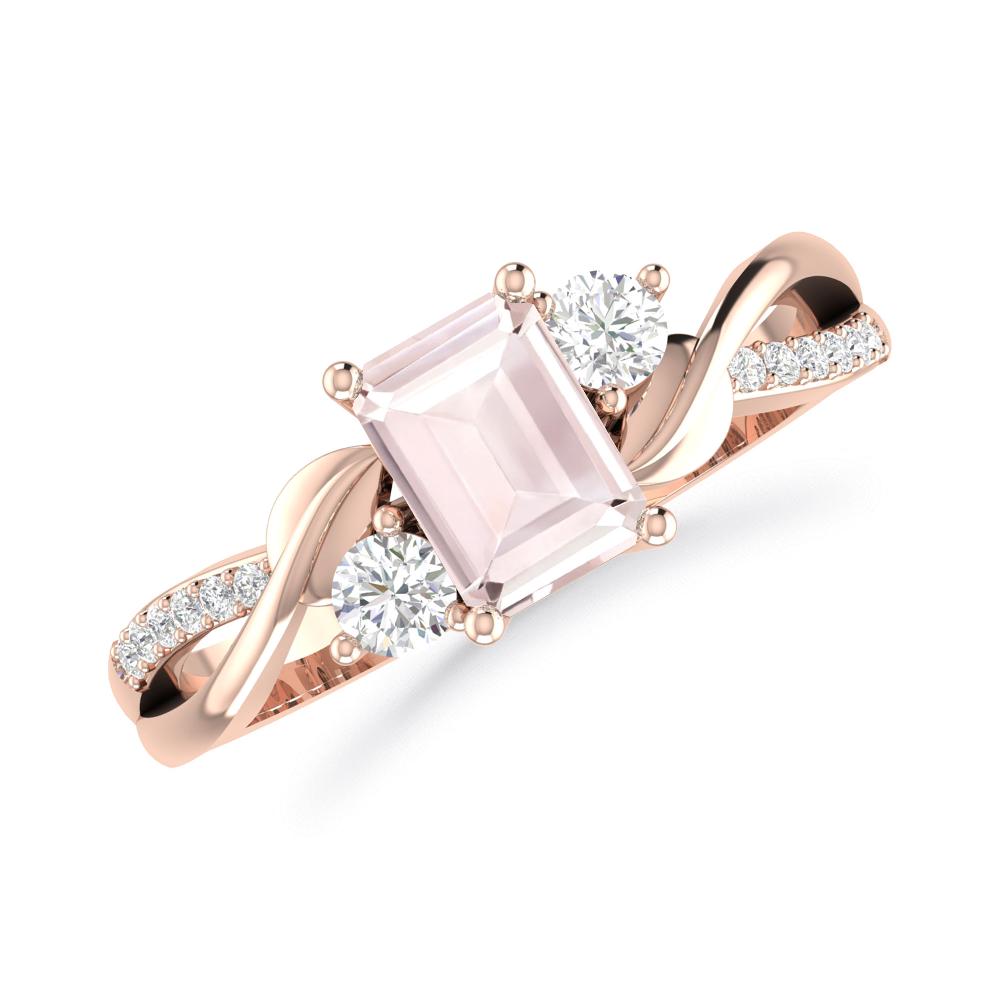 Rose Gold - Morganite