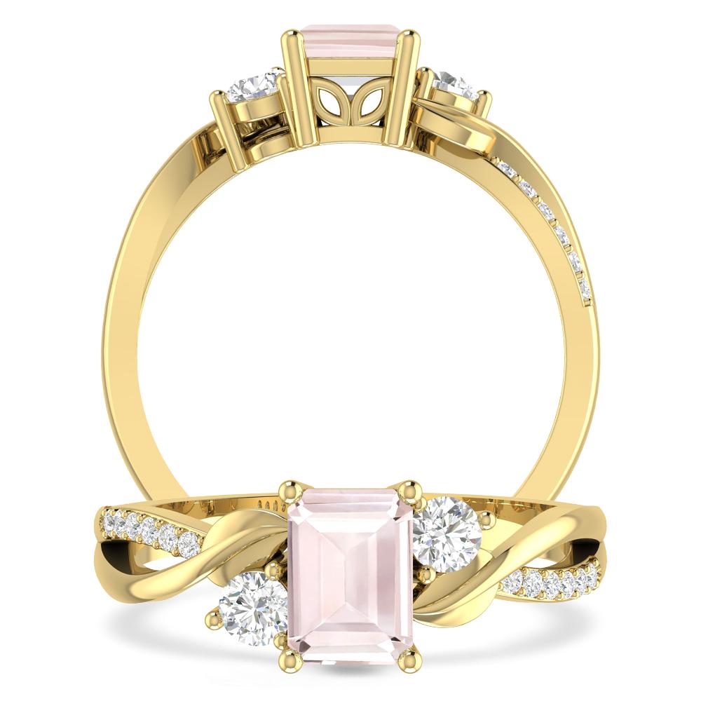 Yellow Gold - Morganite