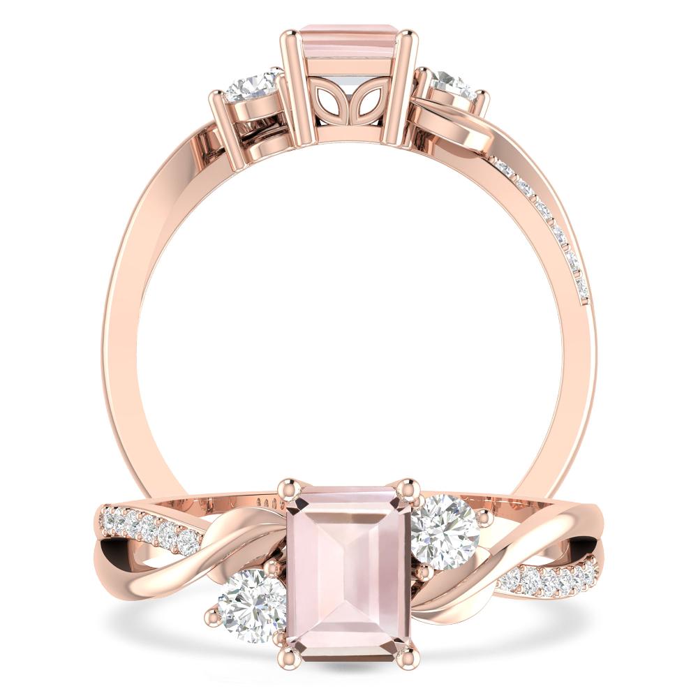 Rose Gold - Morganite