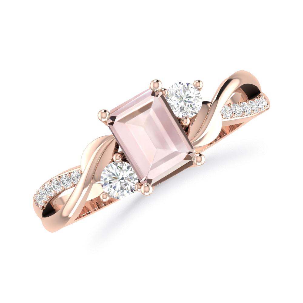 Rose Gold - Morganite