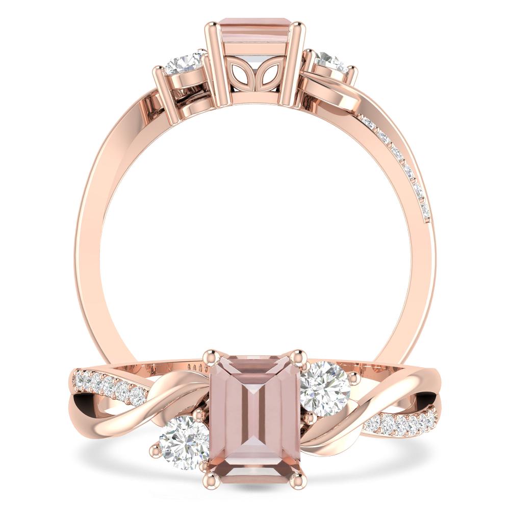 Rose Gold - Morganite