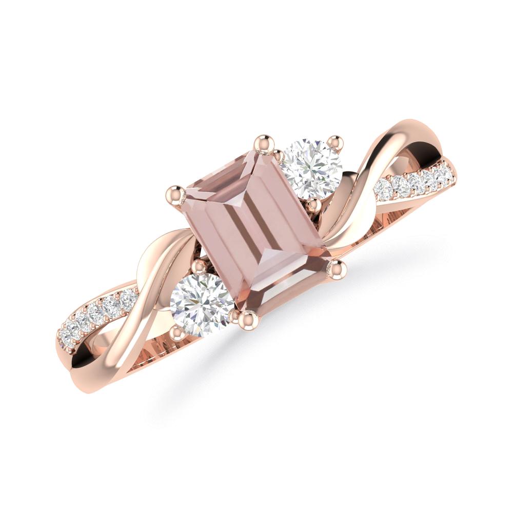 Rose Gold - Morganite