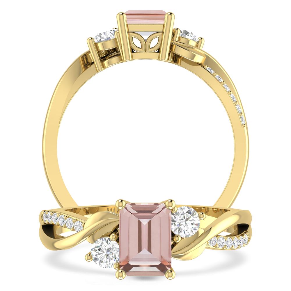 Yellow Gold - Morganite