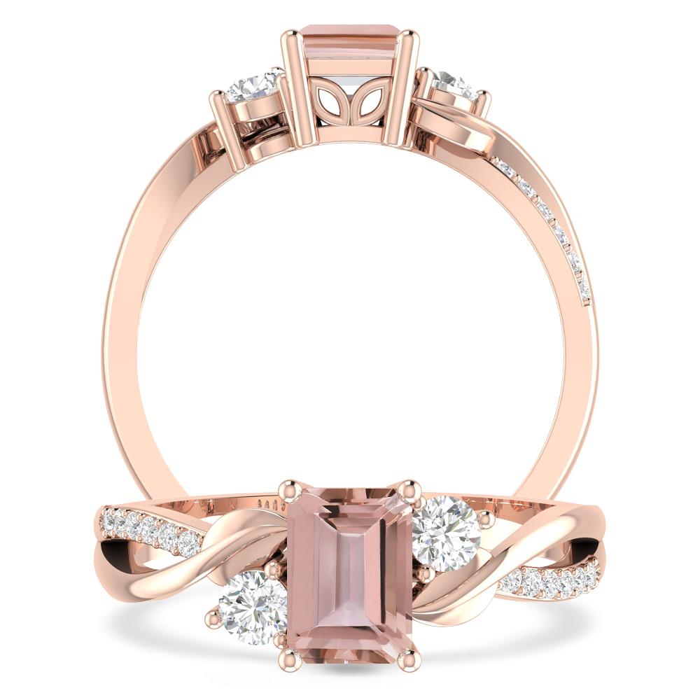 Rose Gold - Morganite