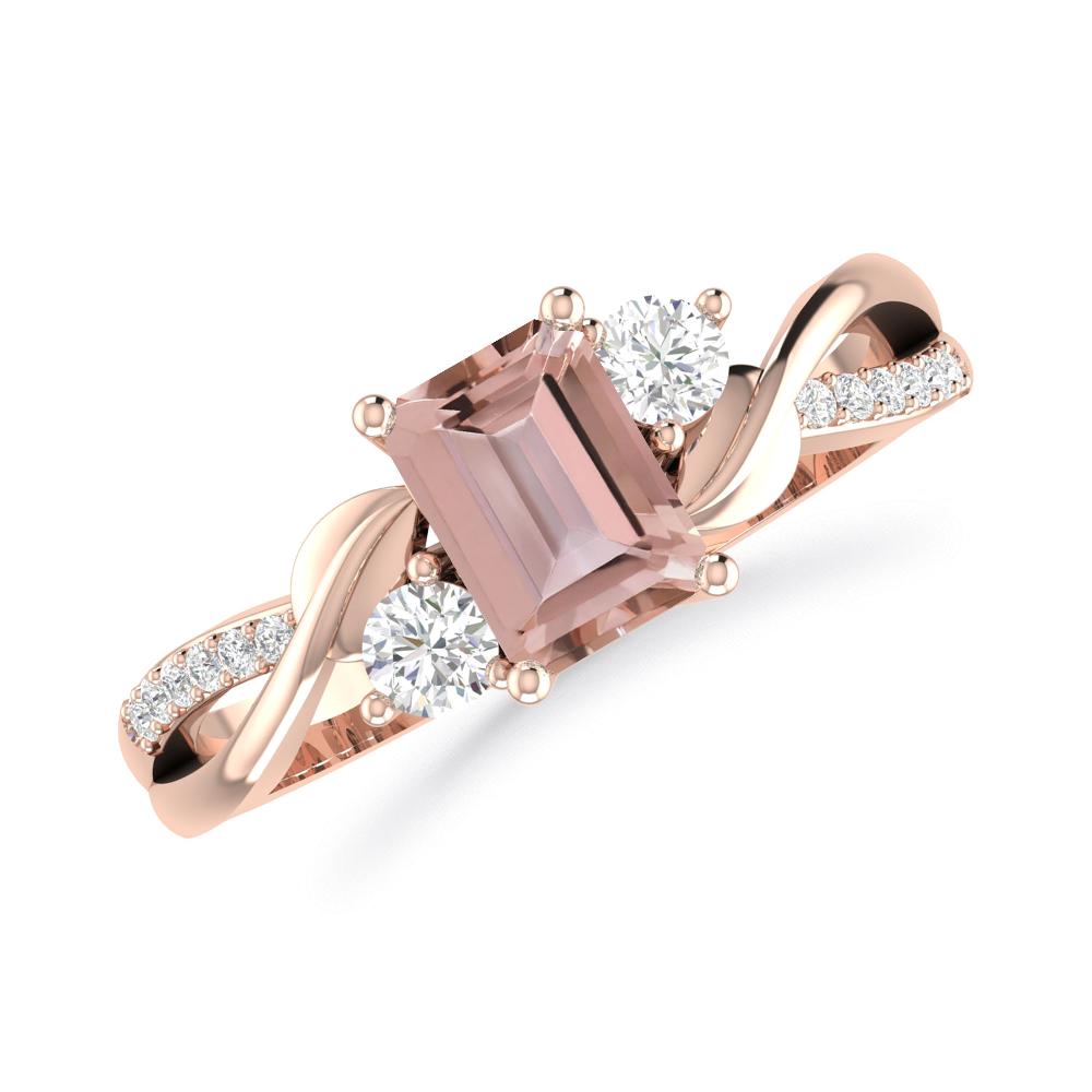 Rose Gold - Morganite