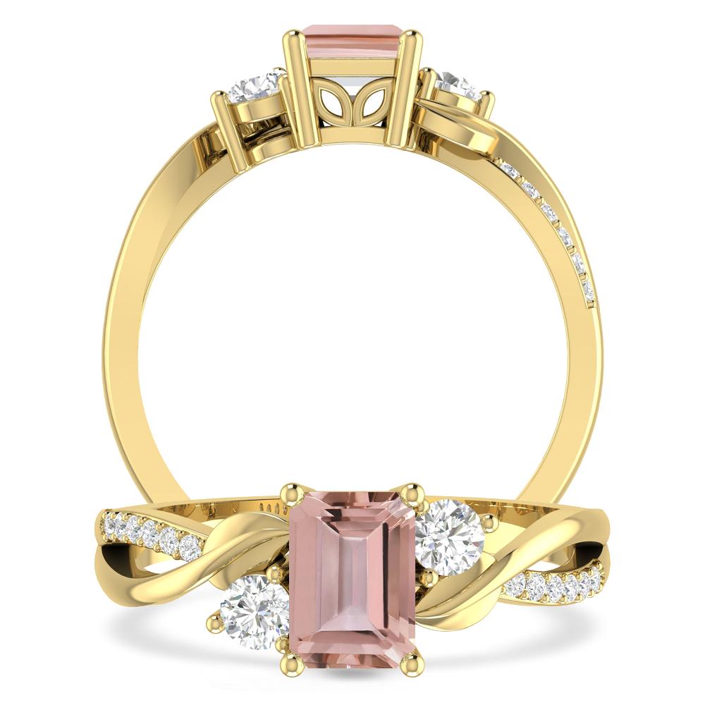 Yellow Gold - Morganite