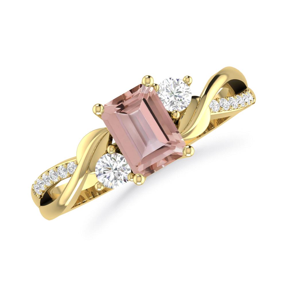 Yellow Gold - Morganite