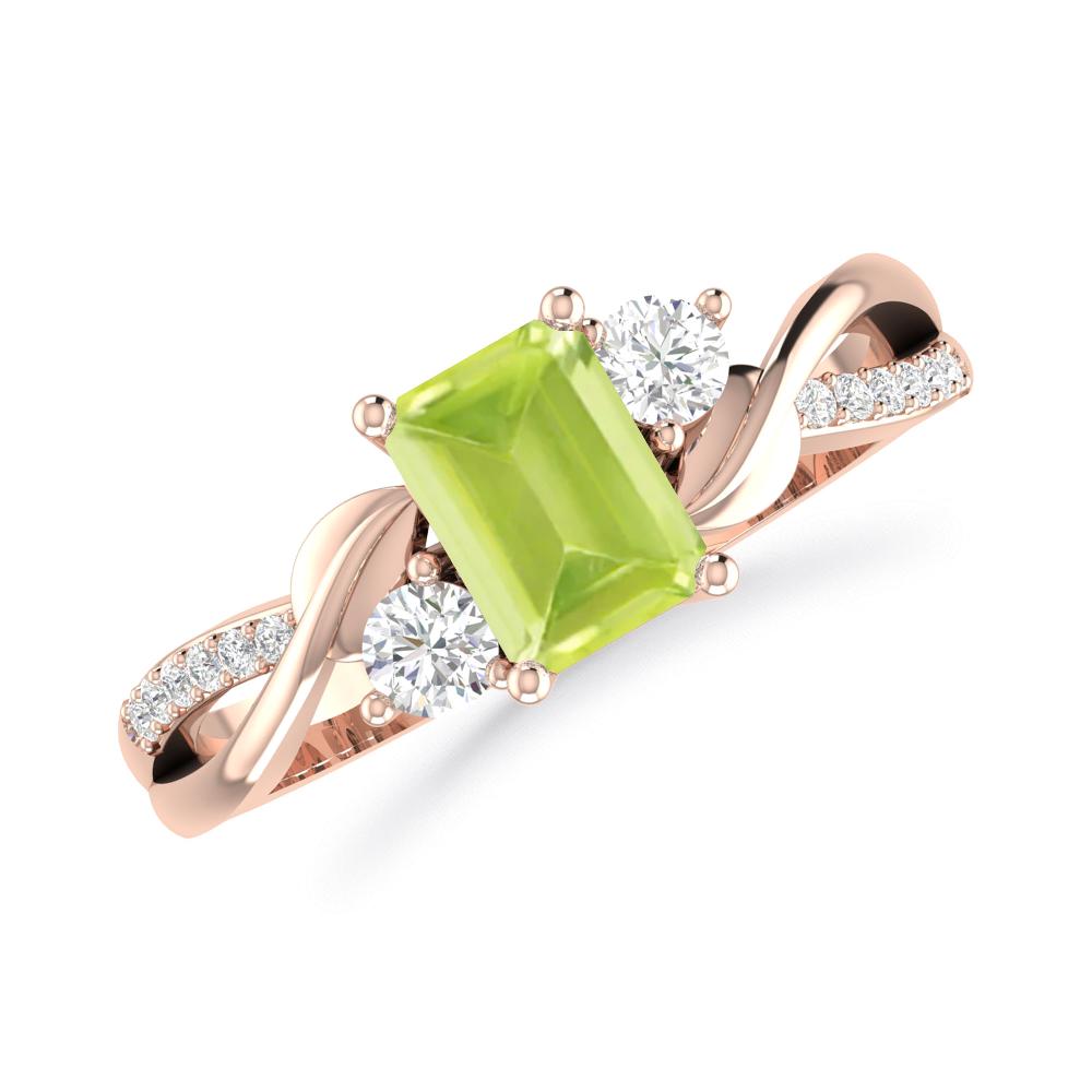 Rose Gold - Peridot