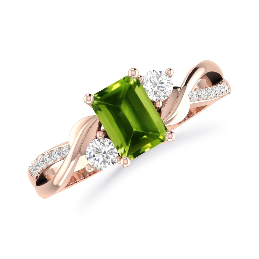 Rose Gold - Peridot