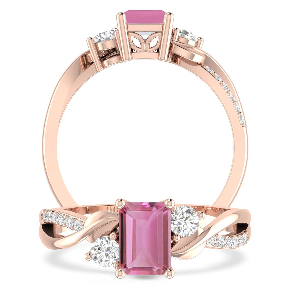 Rose Gold - Pink Tourmaline