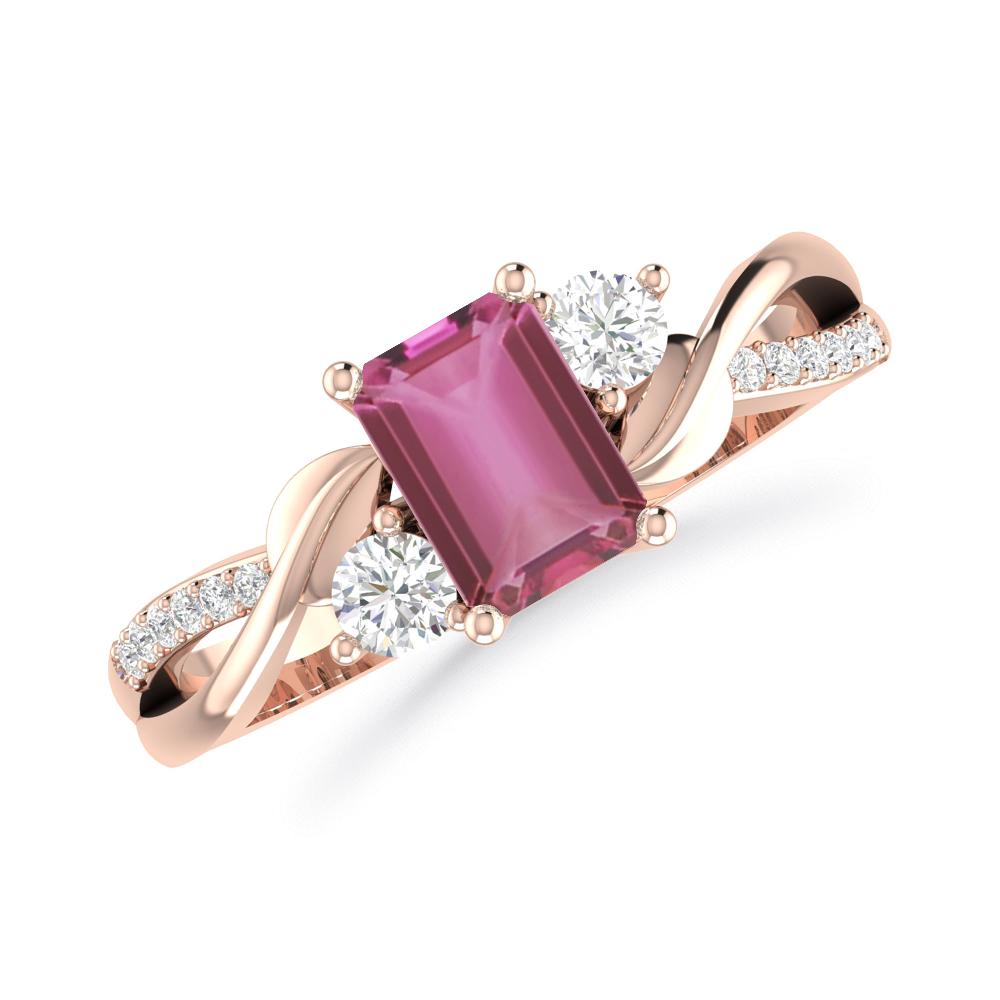 Rose Gold - Pink Tourmaline