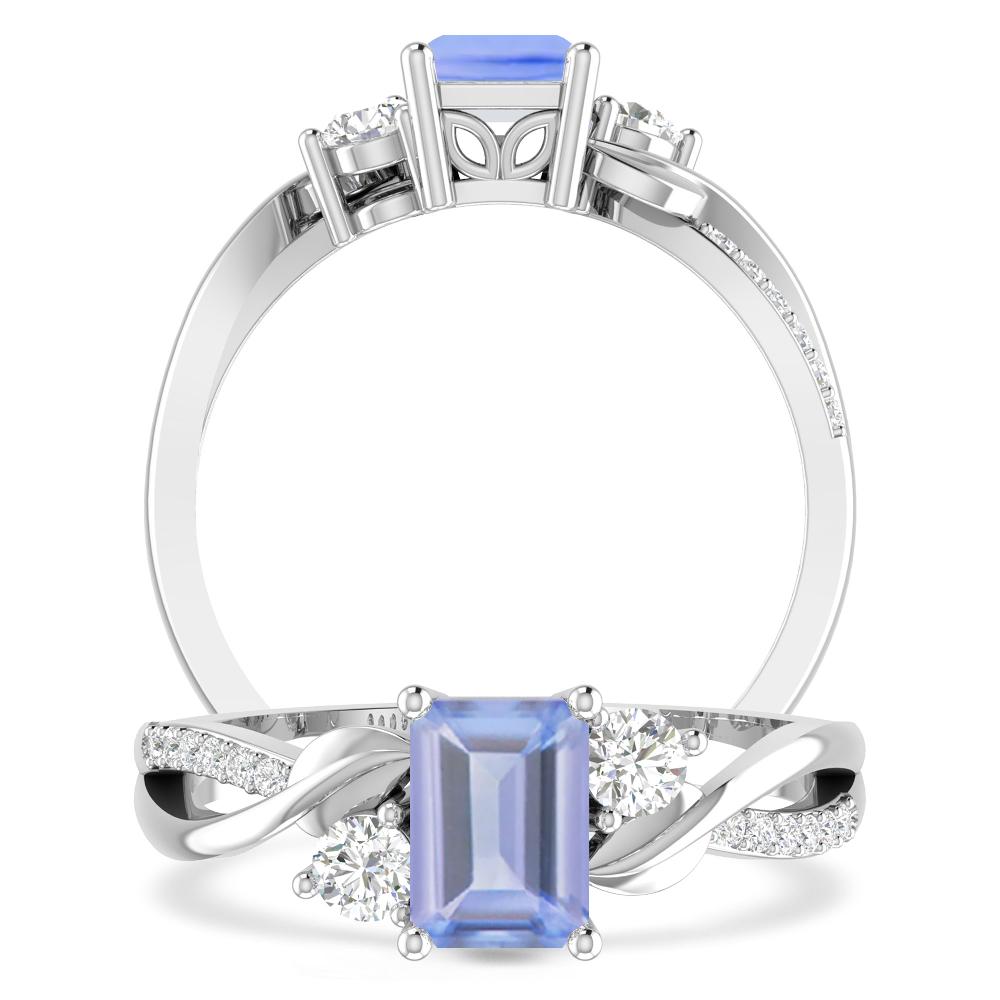 White Gold - Tanzanite