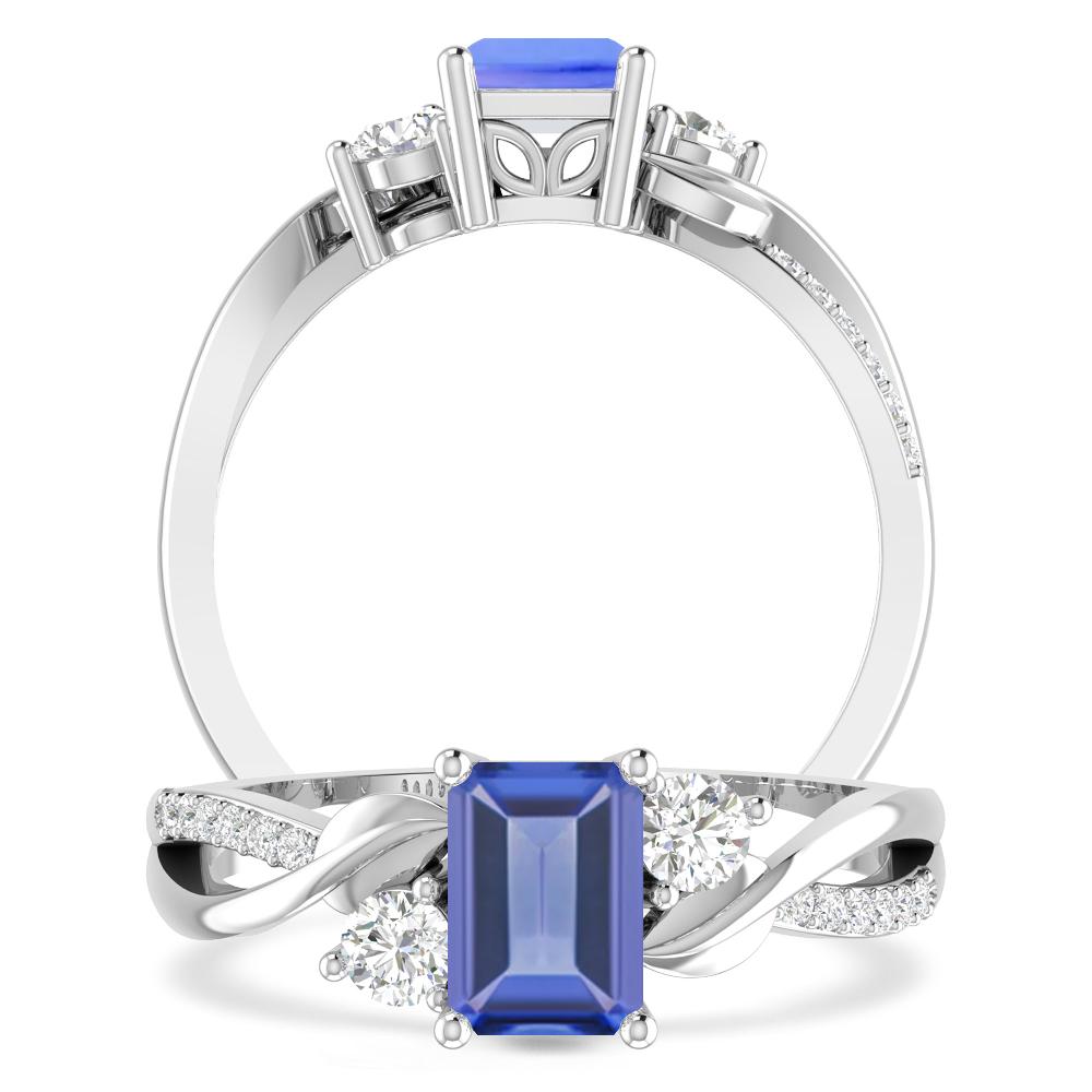 White Gold - Tanzanite