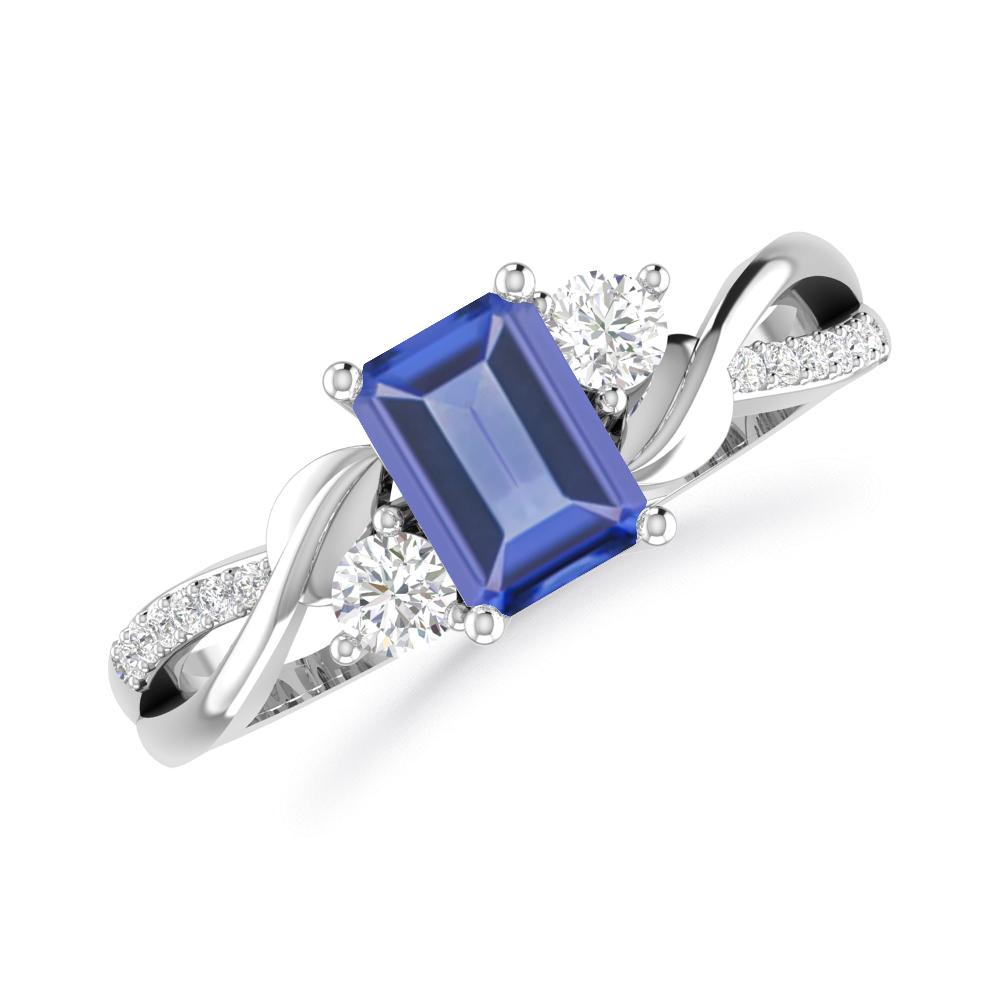 White Gold - Tanzanite