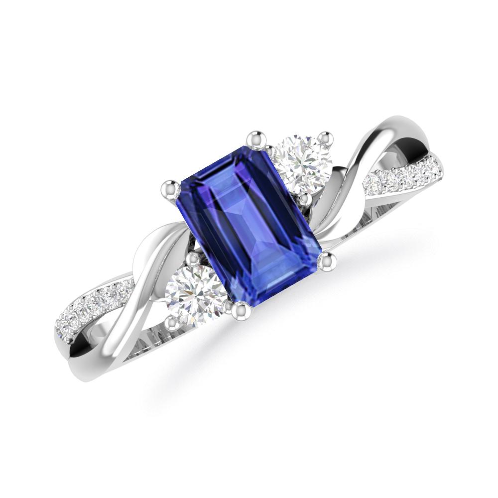 White Gold - Tanzanite