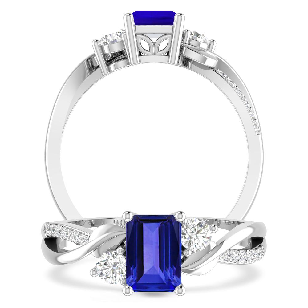 White Gold - Tanzanite