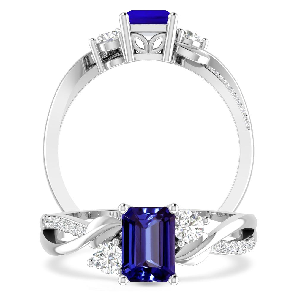 White Gold - Tanzanite