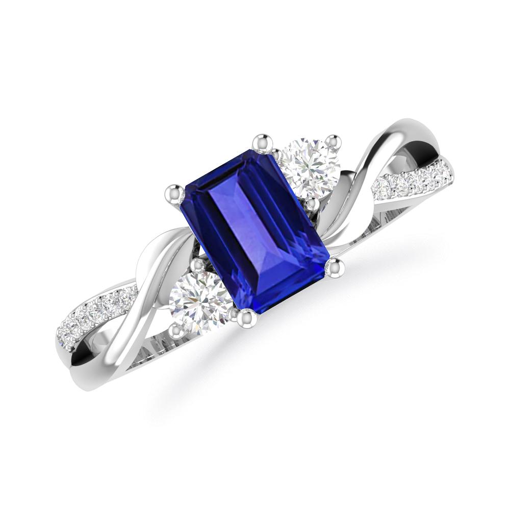 White Gold - Tanzanite