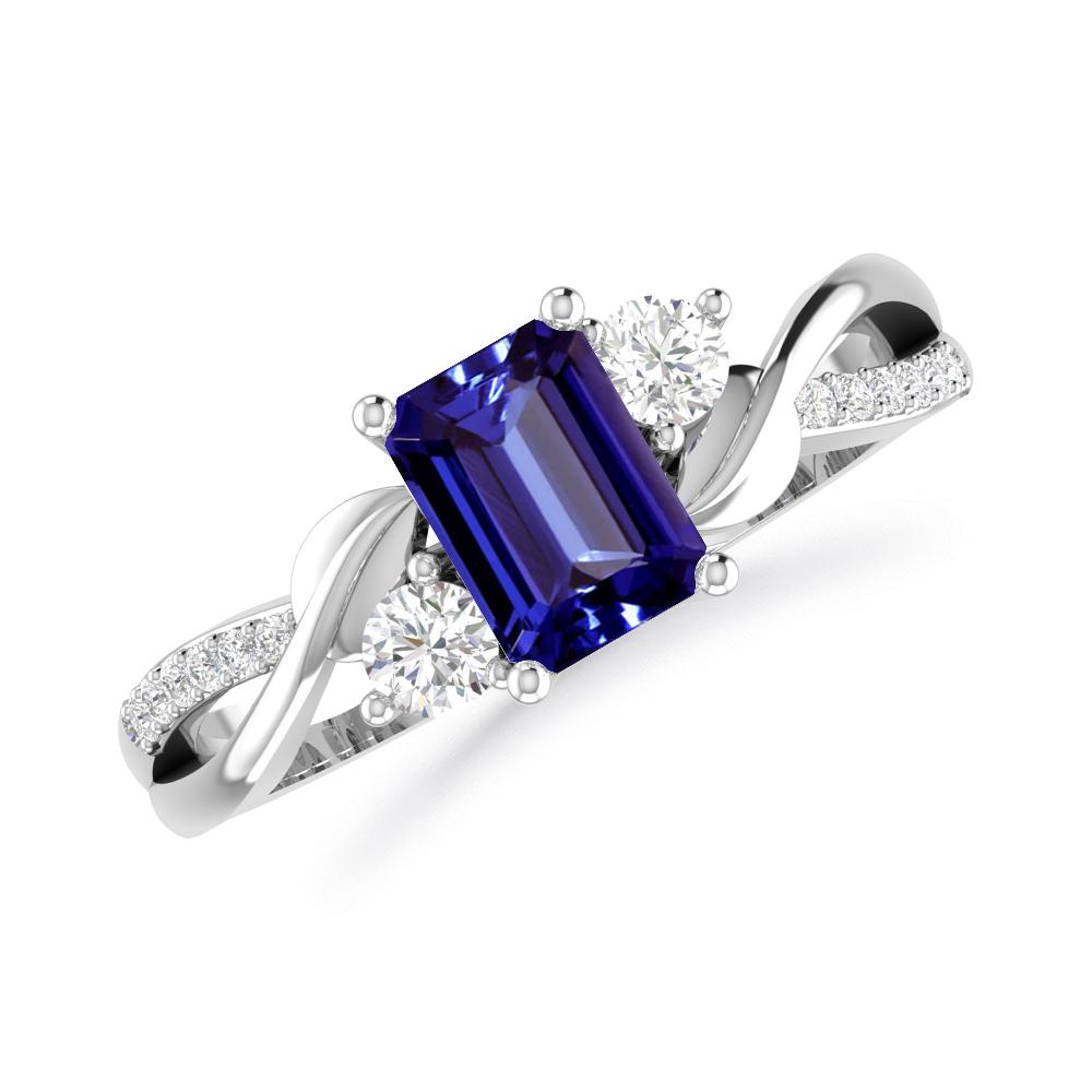 White Gold - Tanzanite