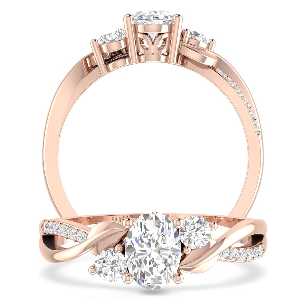 Rose Gold - Diamond