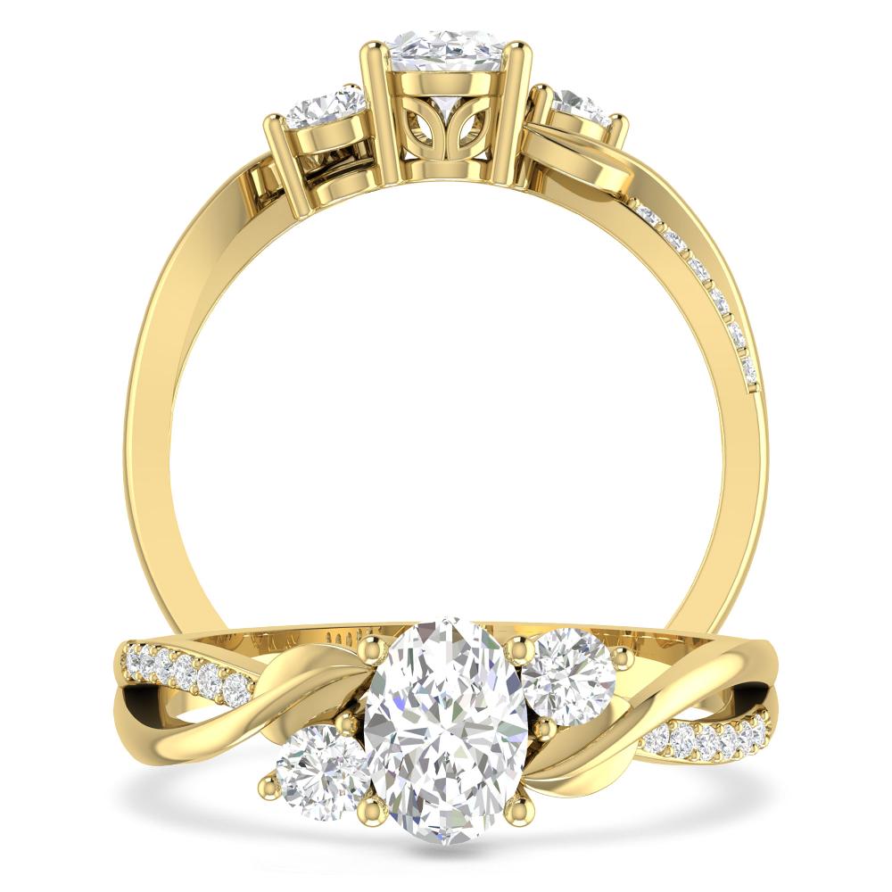 Yellow Gold - Diamond