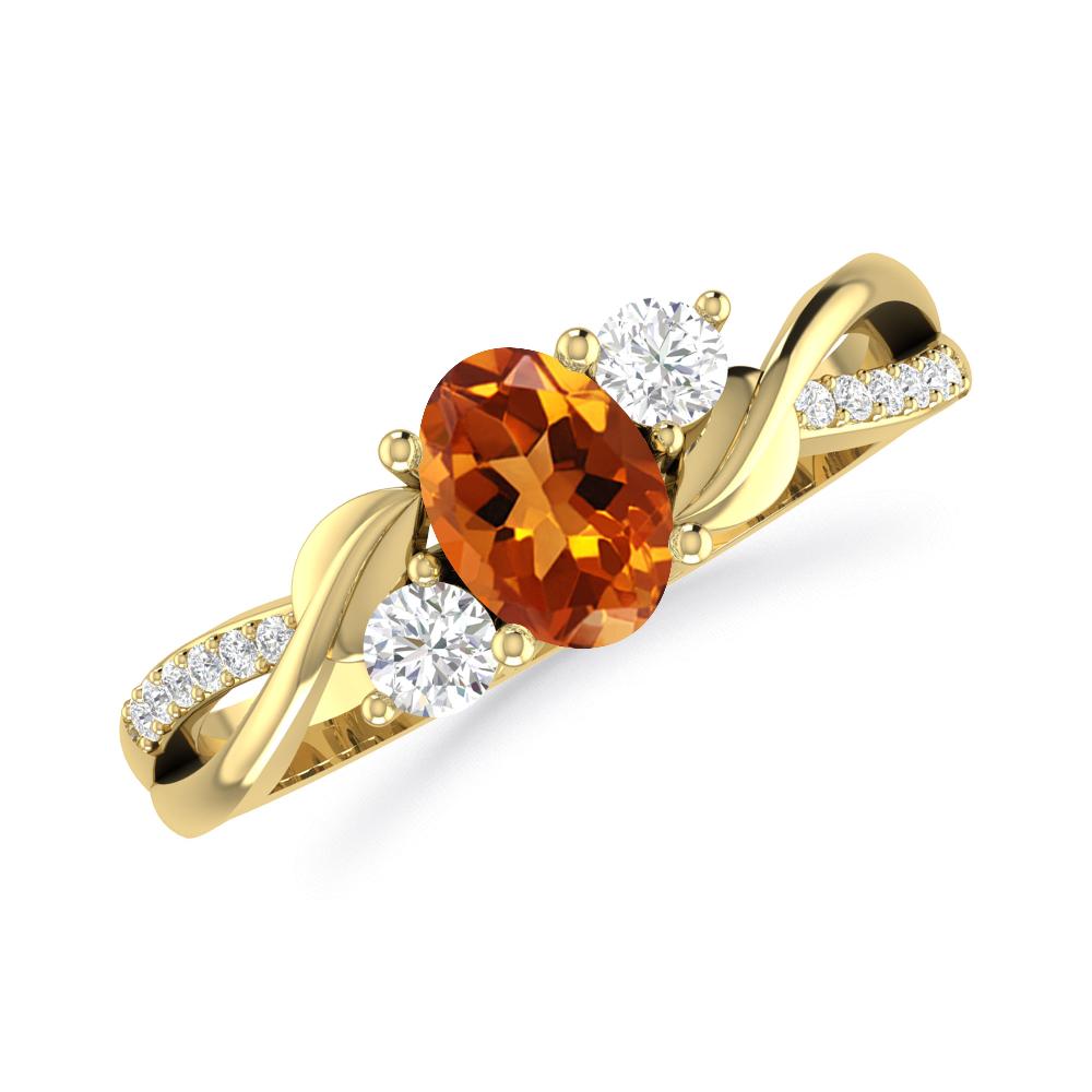 Yellow Gold - Citrine