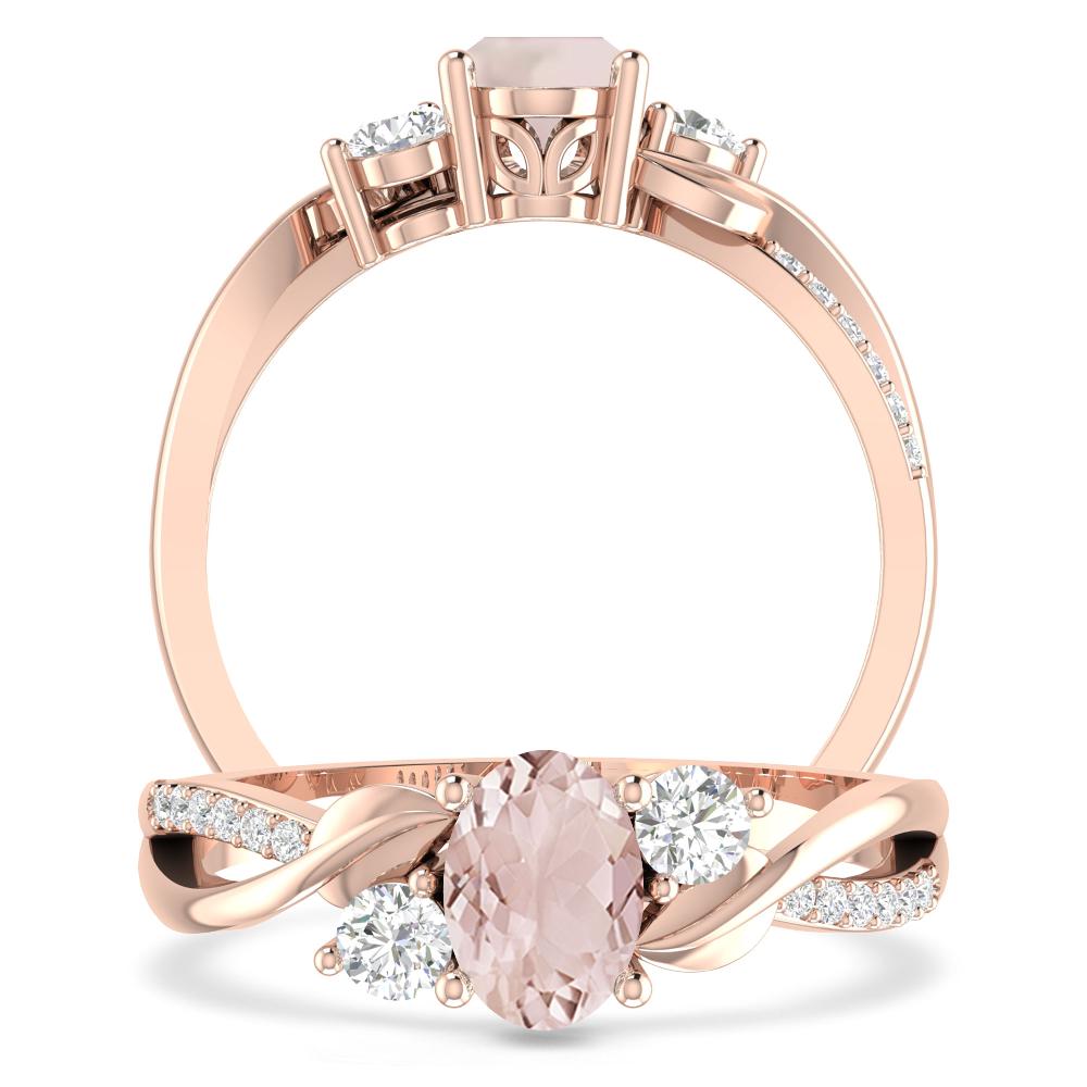 Rose Gold - Morganite