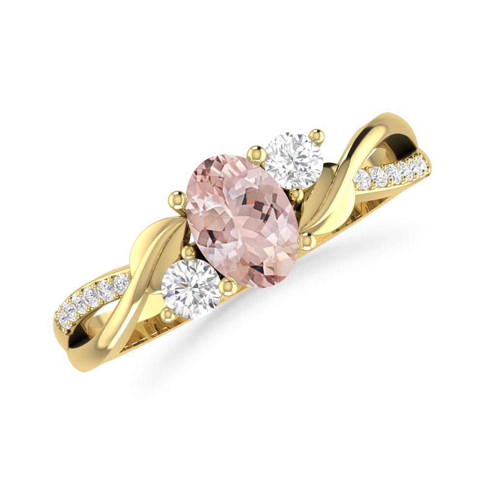 Yellow Gold - Morganite