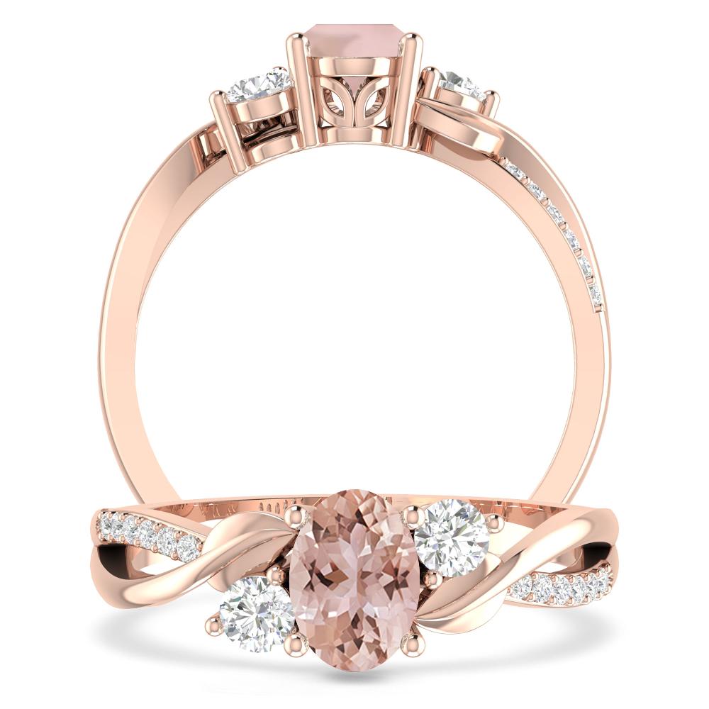 Rose Gold - Morganite