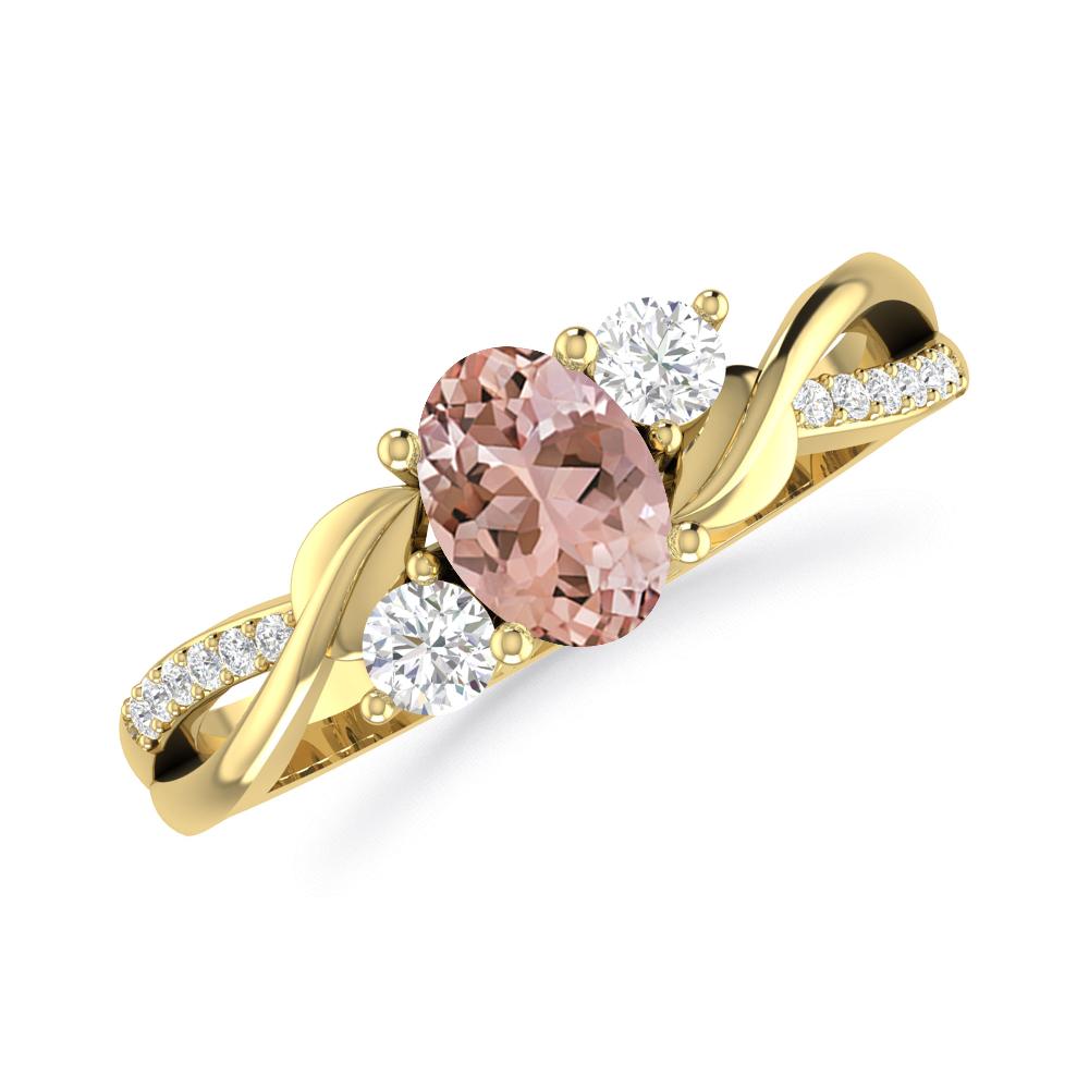 Yellow Gold - Morganite