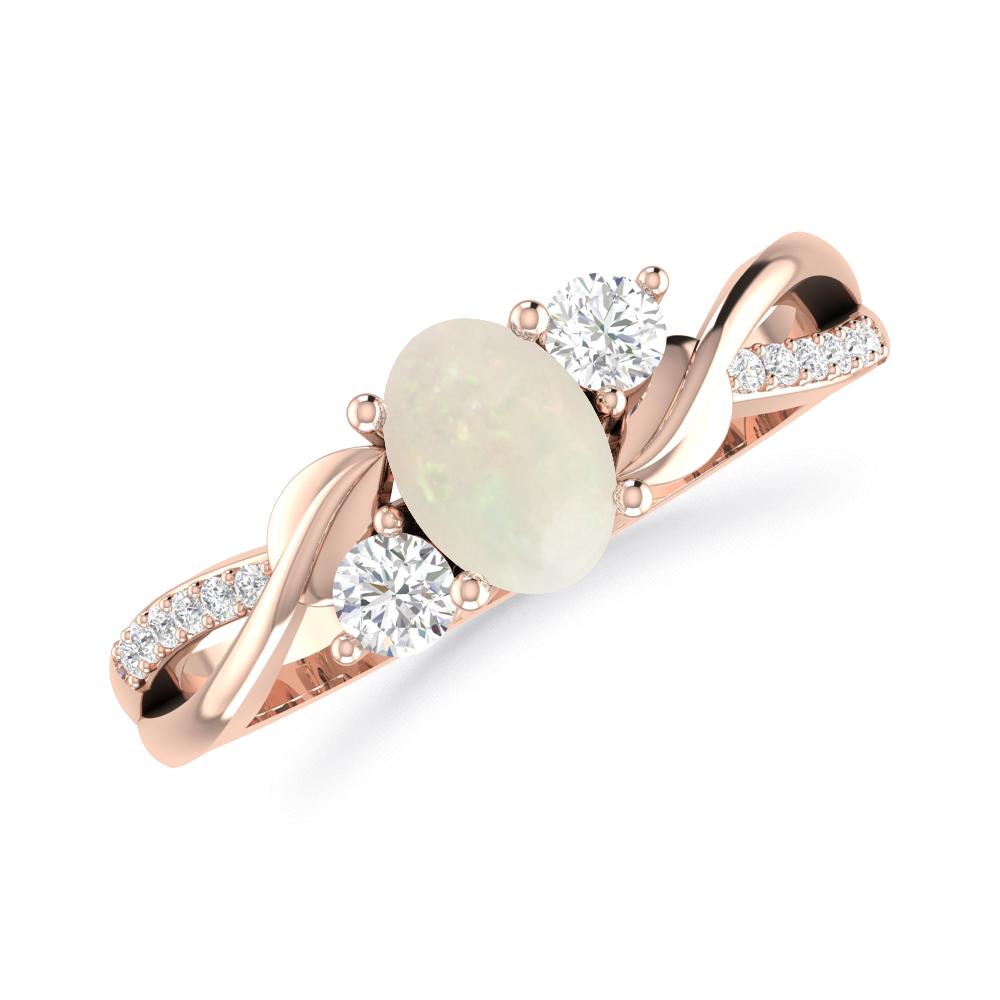 Rose Gold - Opal