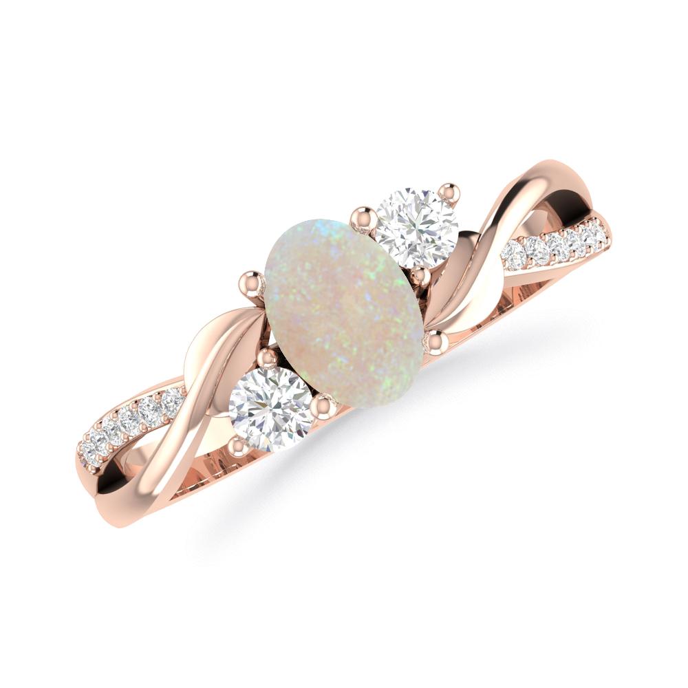 Rose Gold - Opal