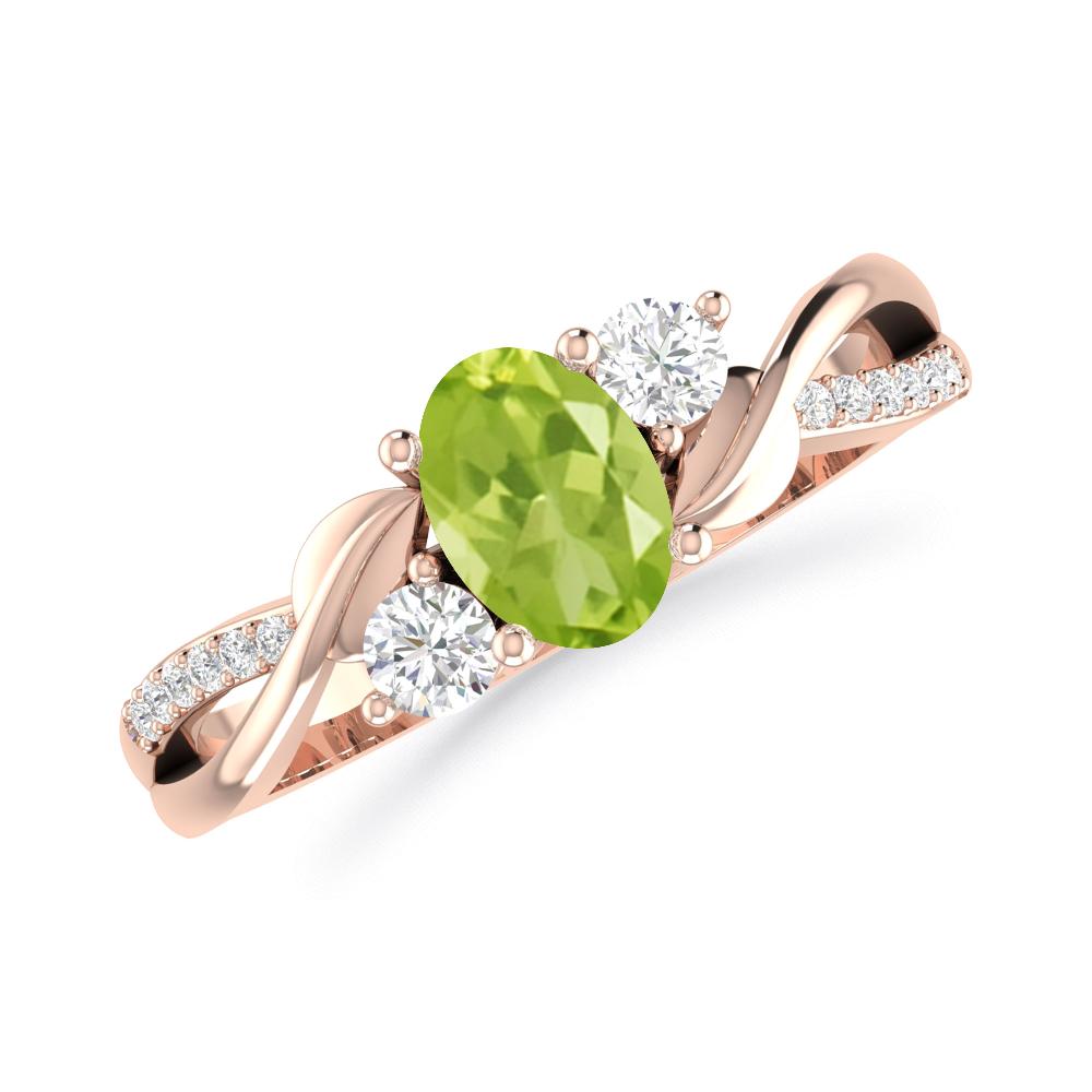 Rose Gold - Peridot