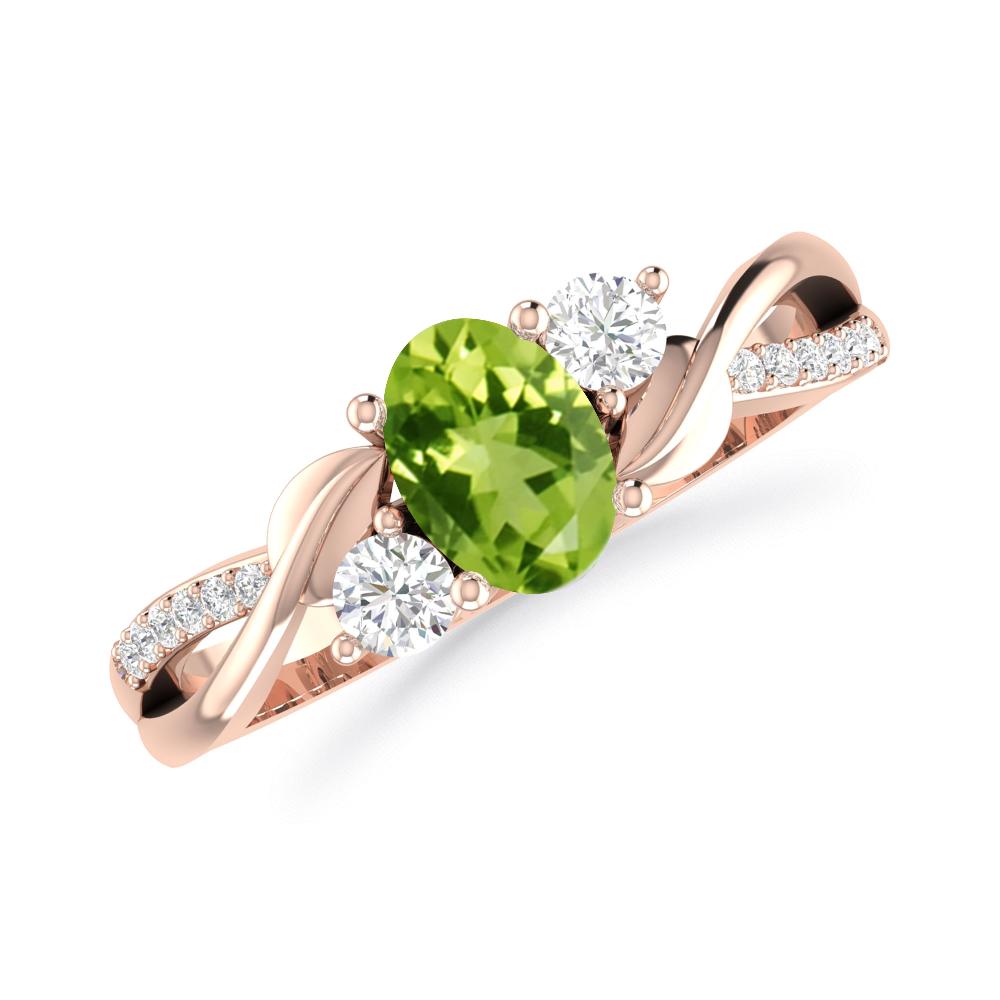 Rose Gold - Peridot