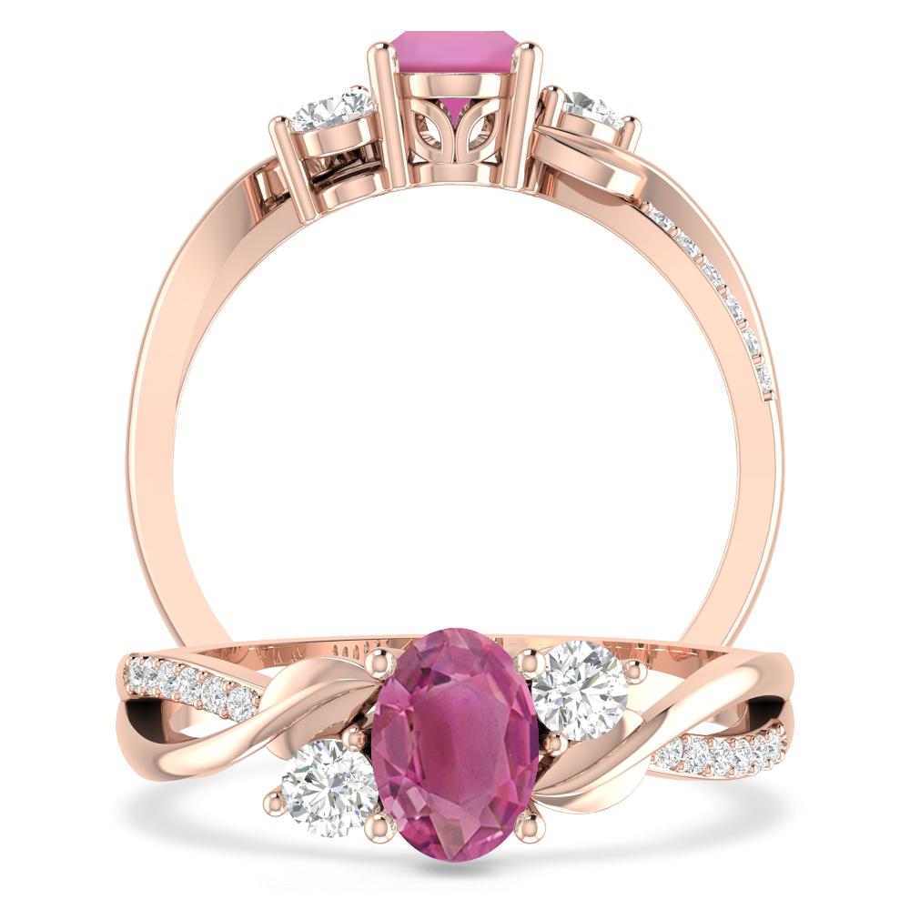 Rose Gold - Pink Tourmaline