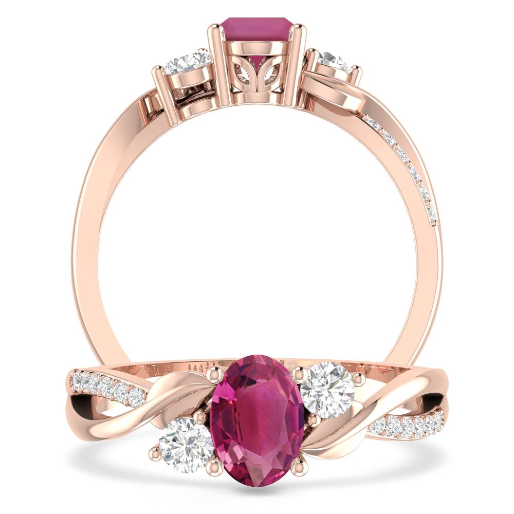 Rose Gold - Pink Tourmaline