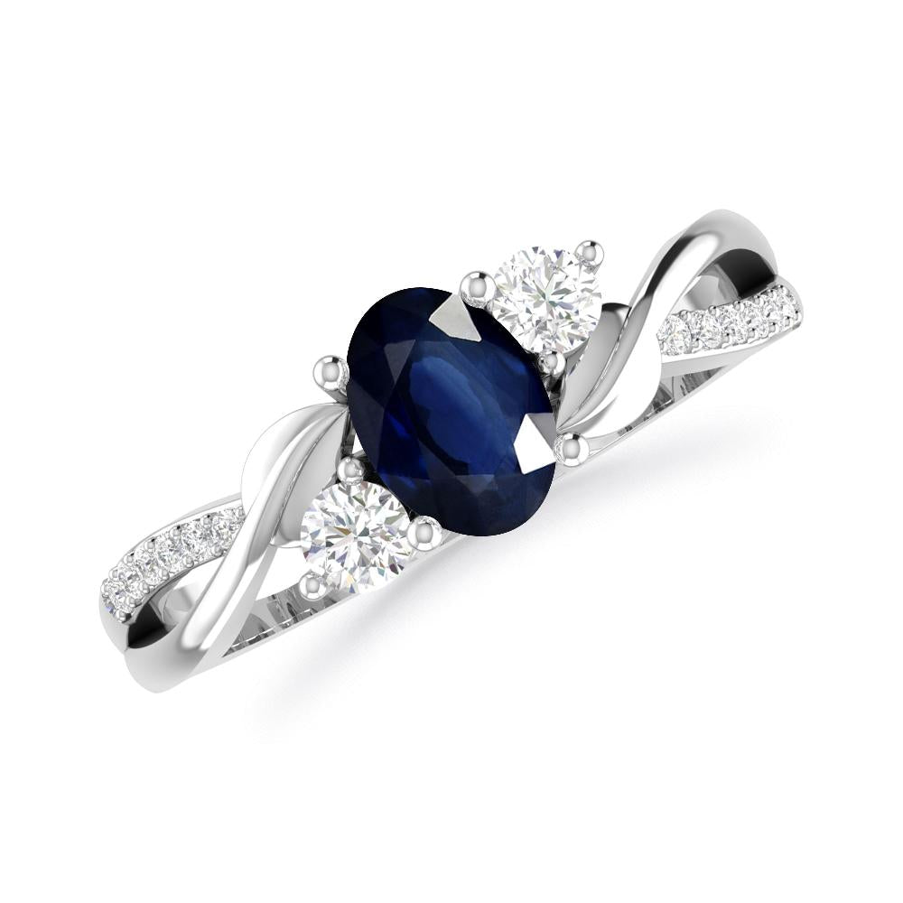 White Gold - Sapphire