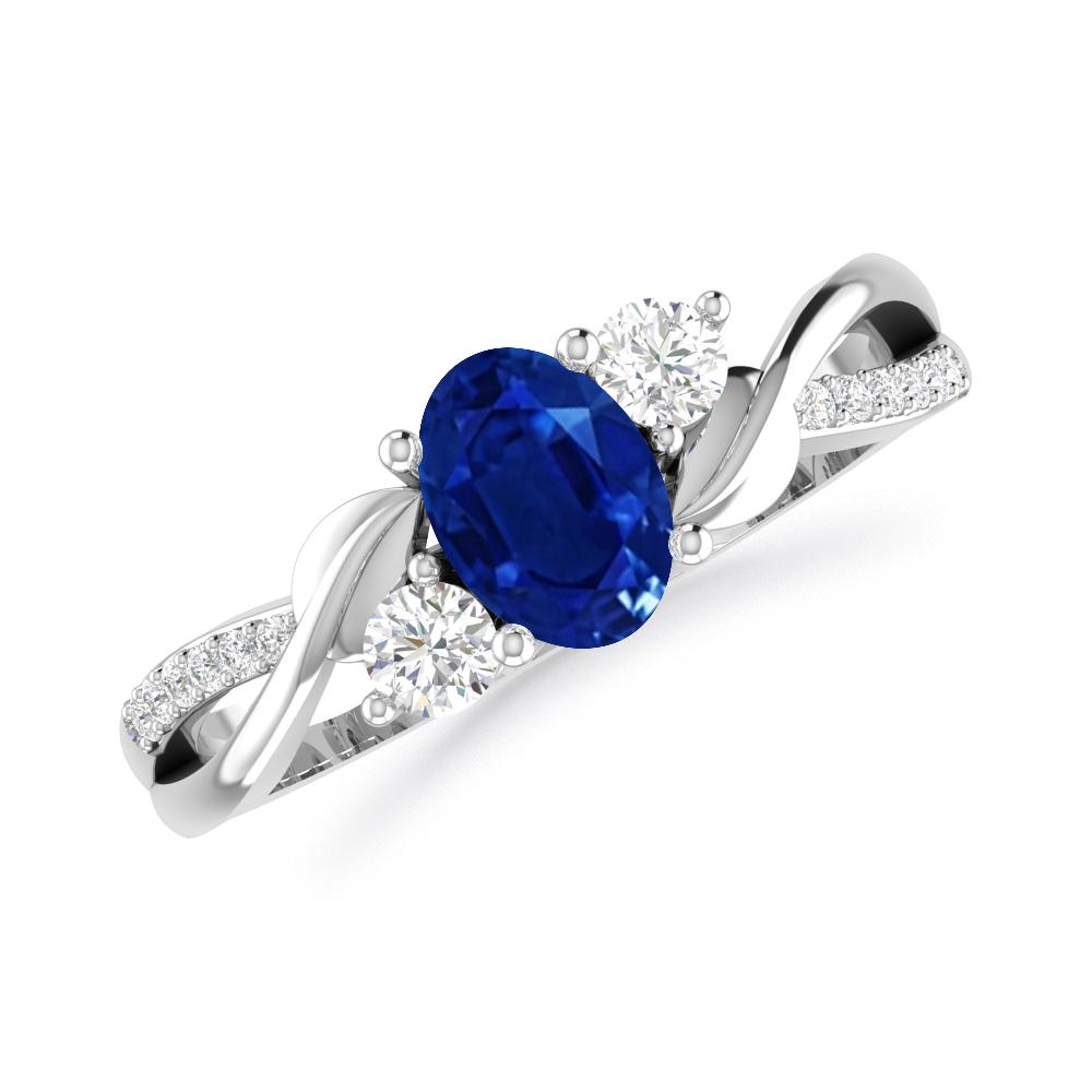 White Gold - Sapphire