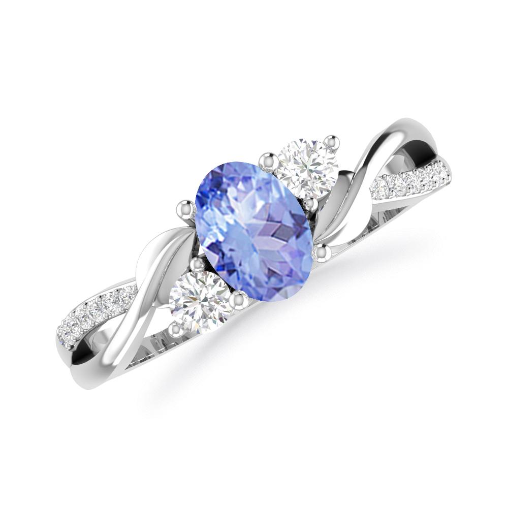 White Gold - Tanzanite