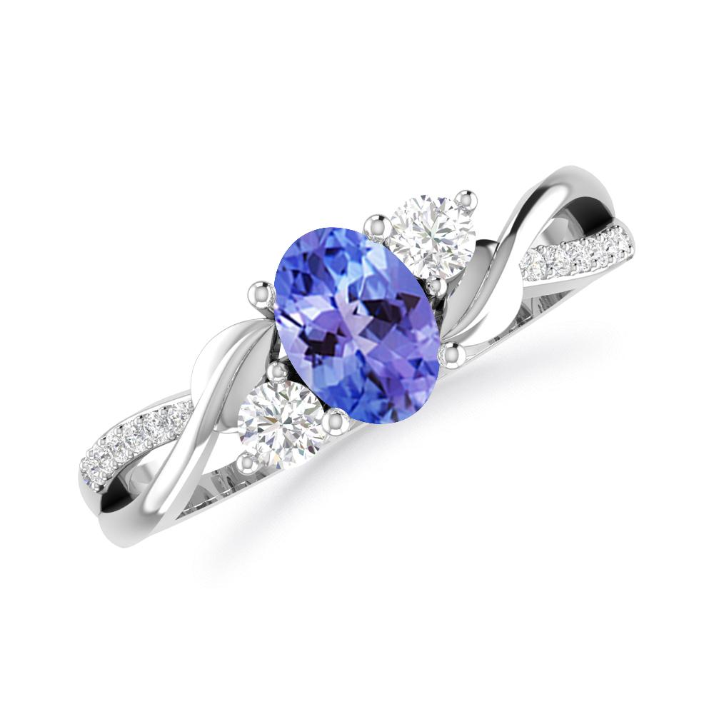 White Gold - Tanzanite