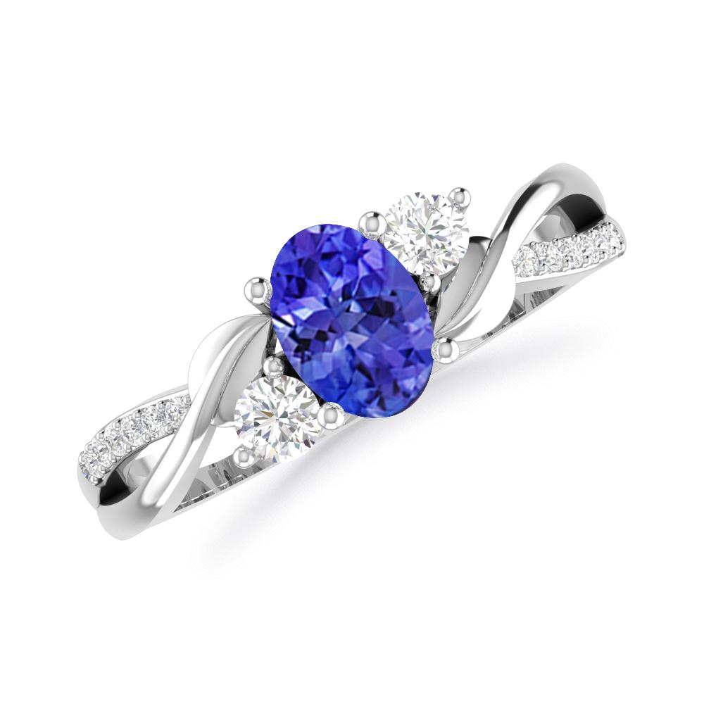 White Gold - Tanzanite