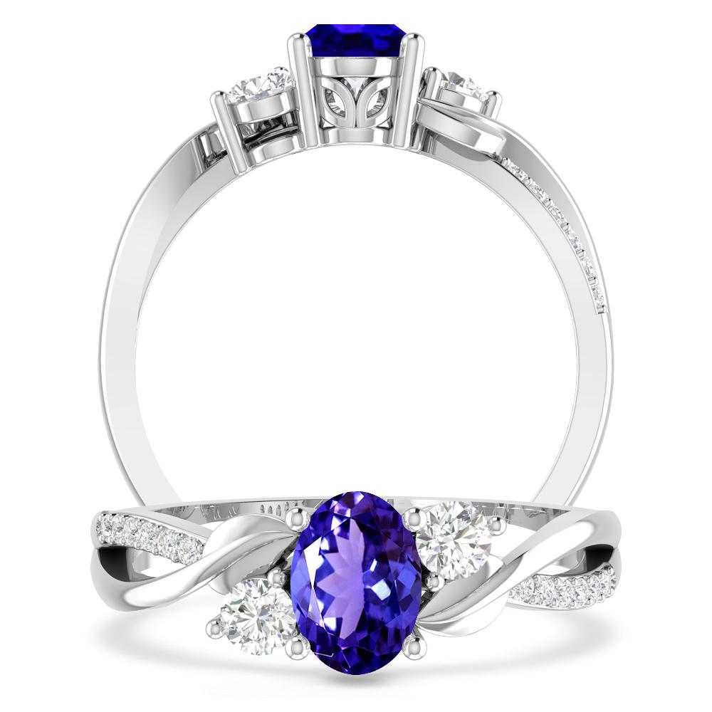 White Gold - Tanzanite