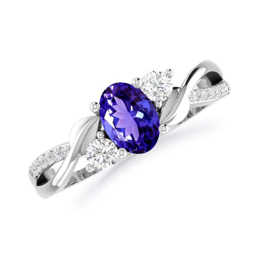 White Gold - Tanzanite