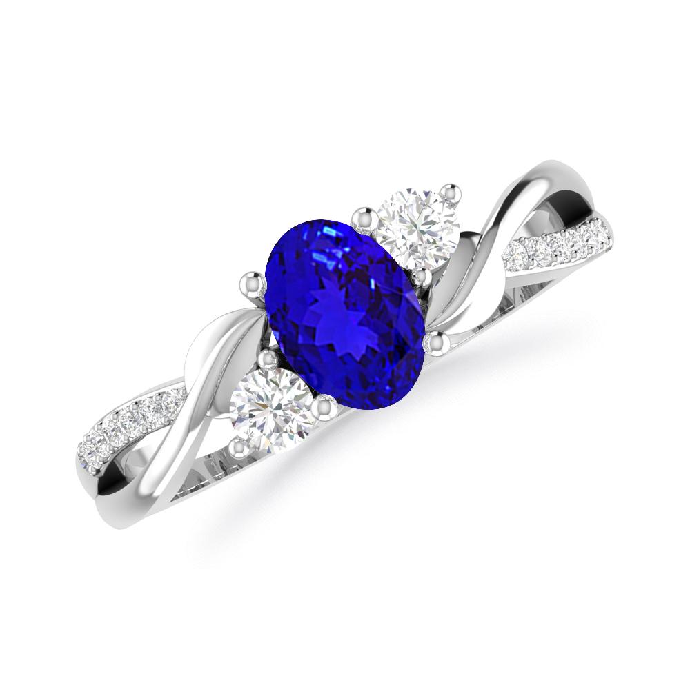 White Gold - Tanzanite