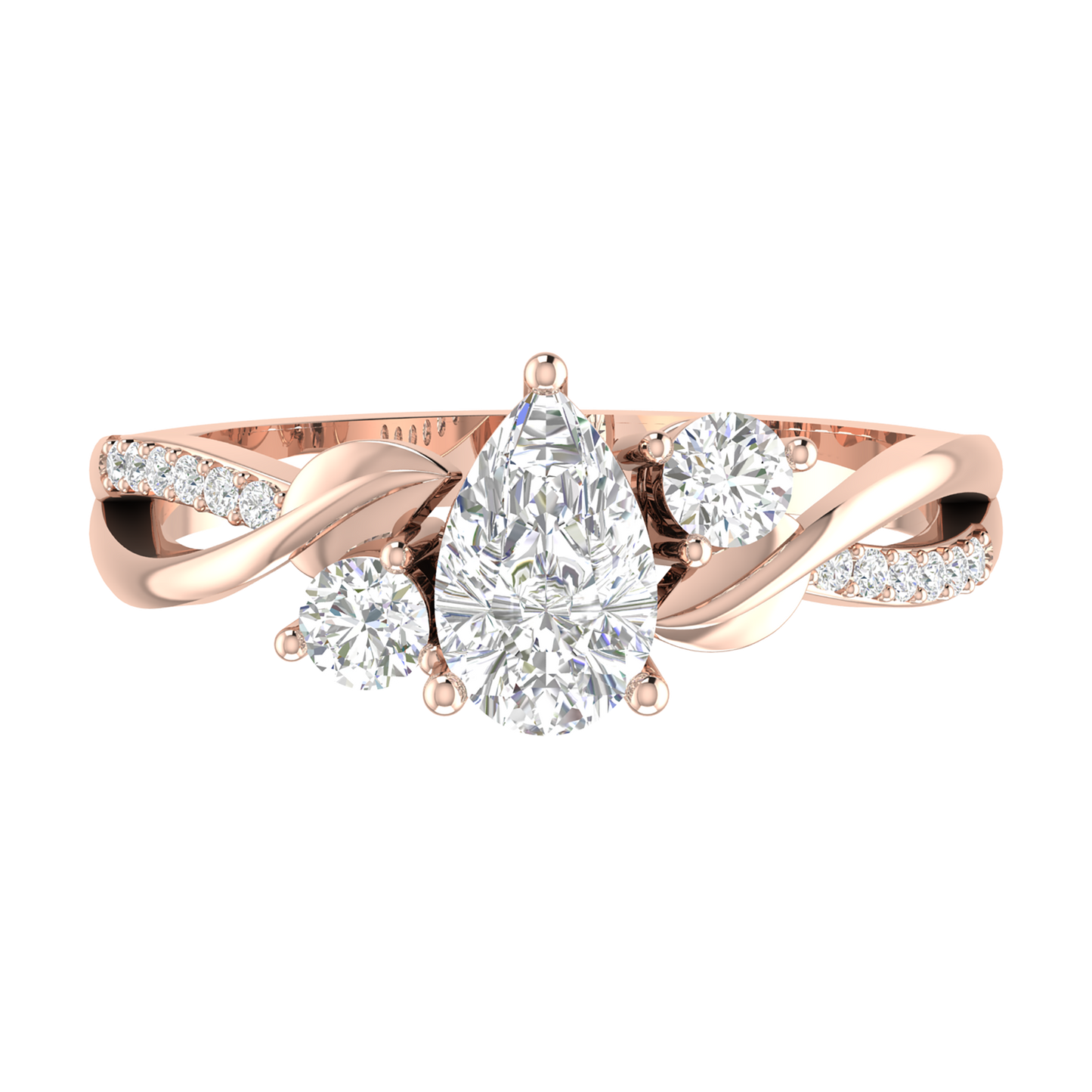 Rose Gold - Diamond