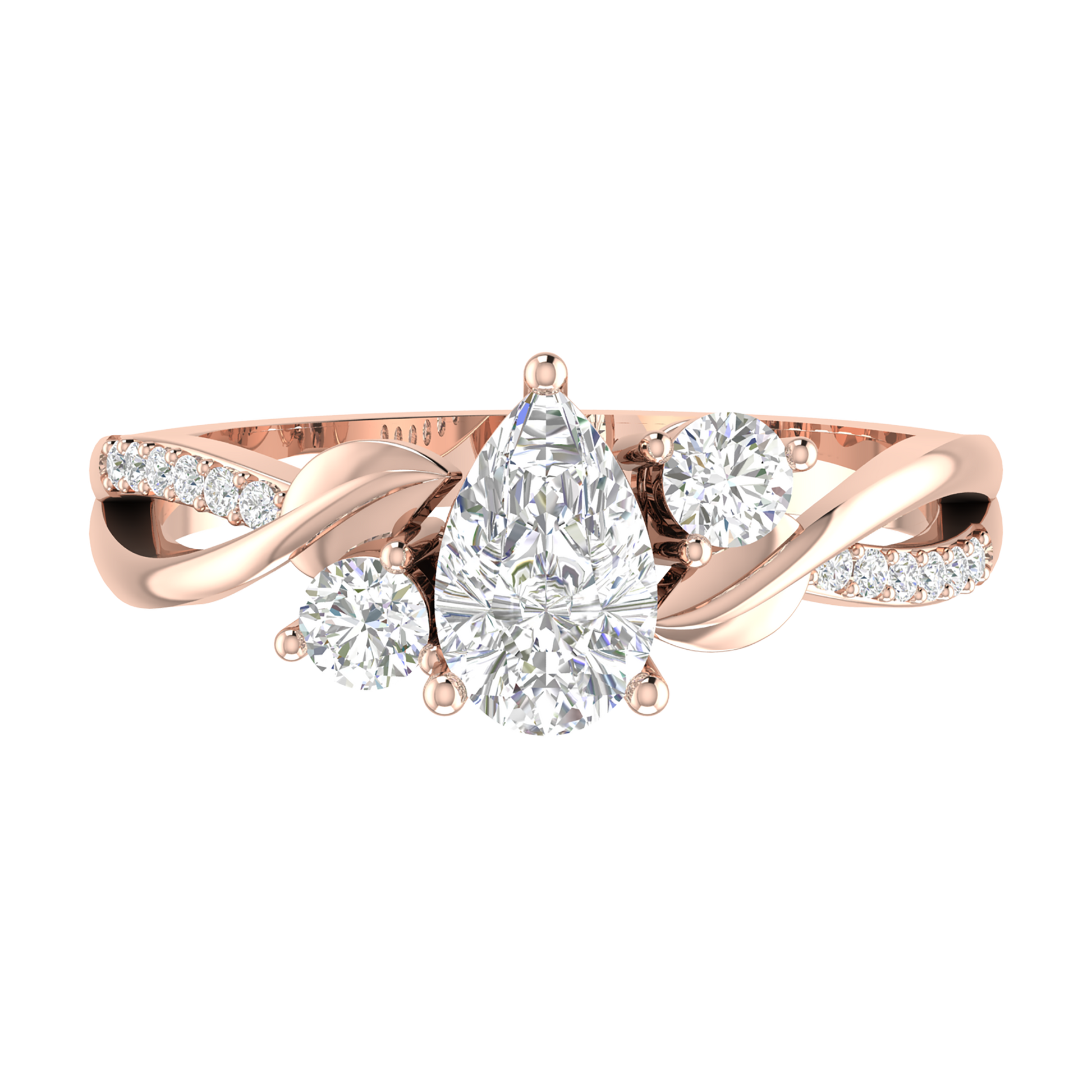 Rose Gold - Diamond