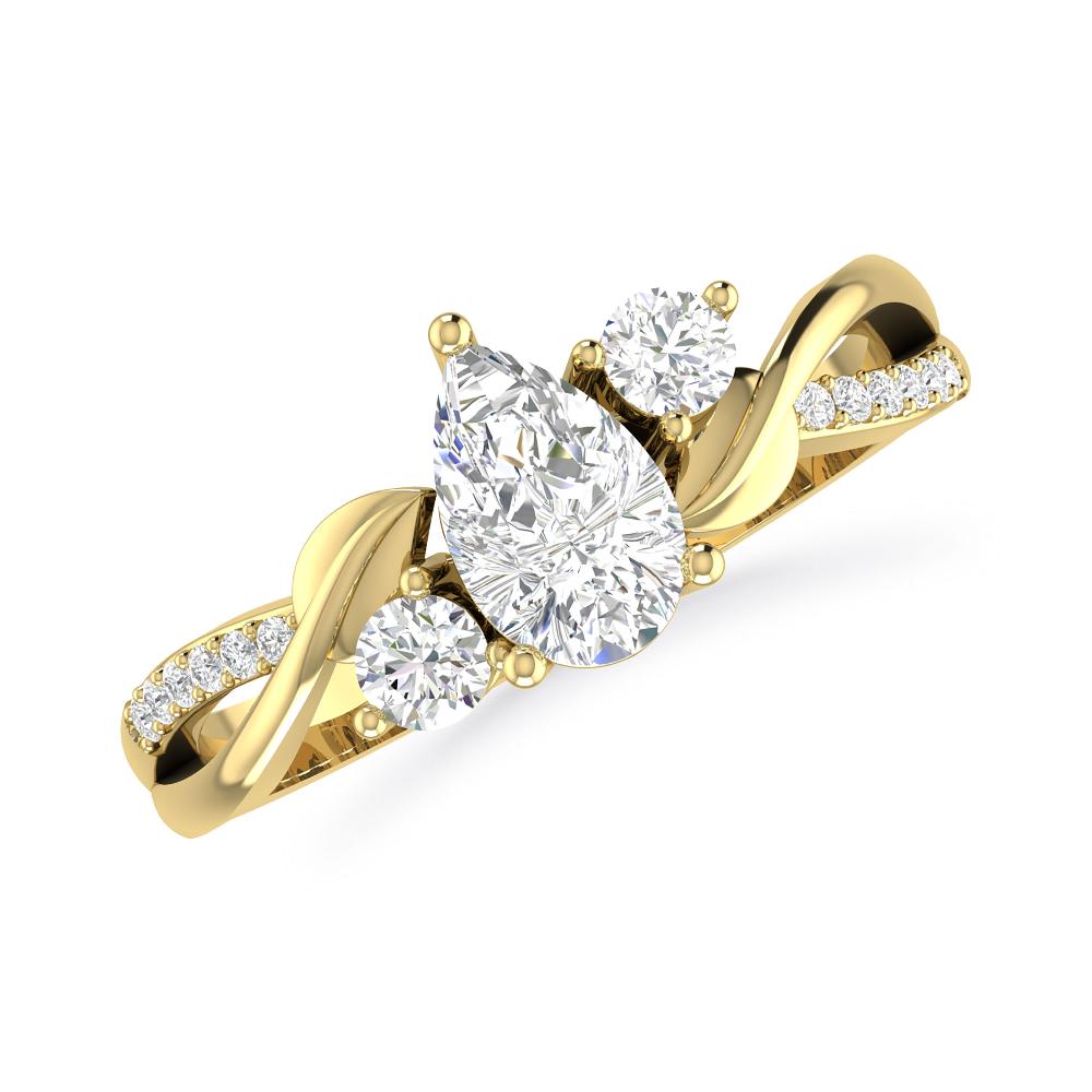 Yellow Gold - Diamond