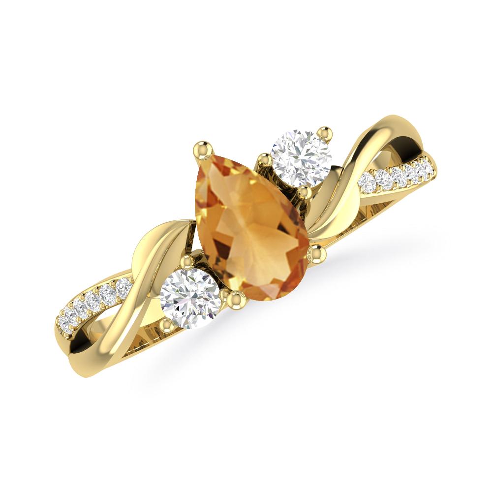 Yellow Gold - Citrine