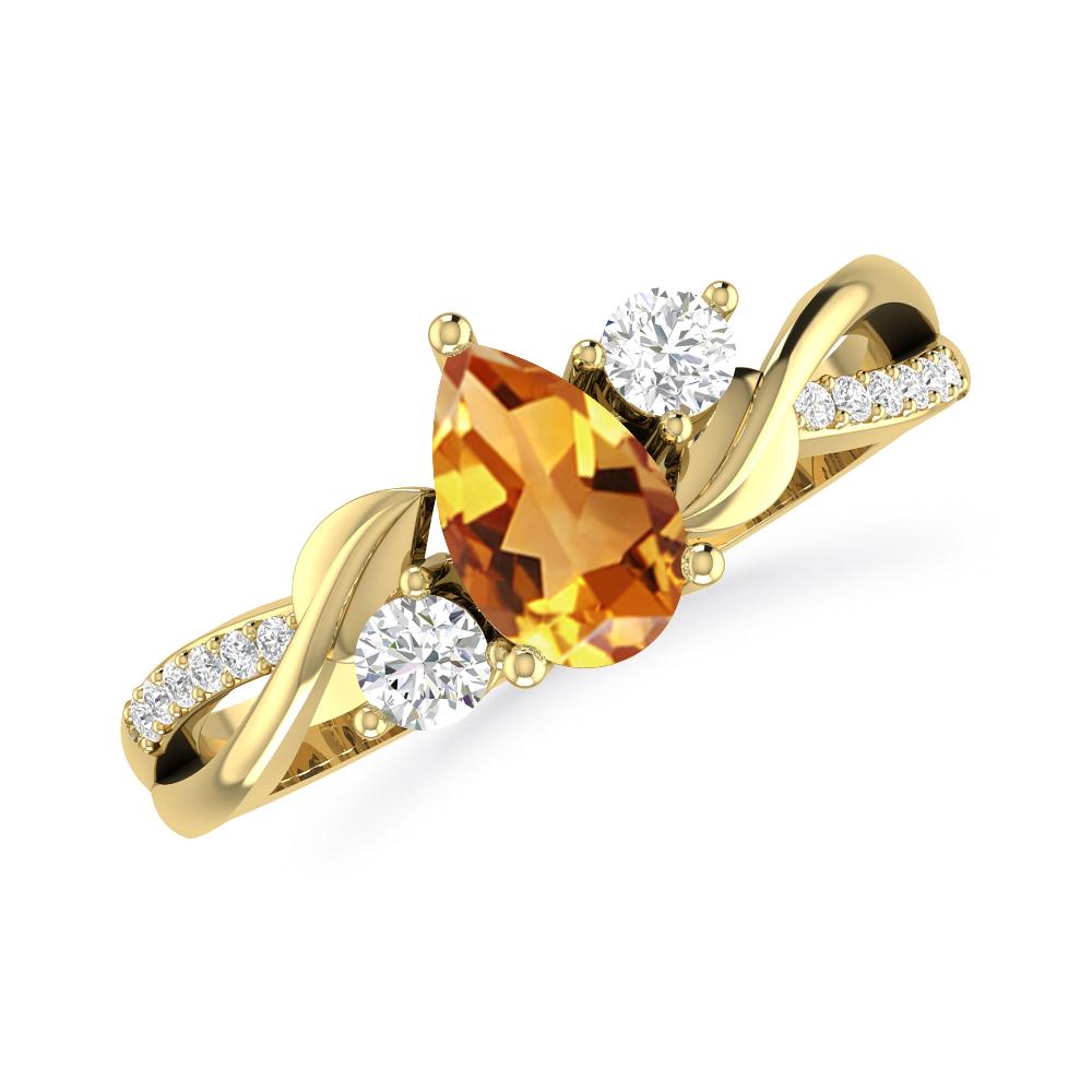 Yellow Gold - Citrine