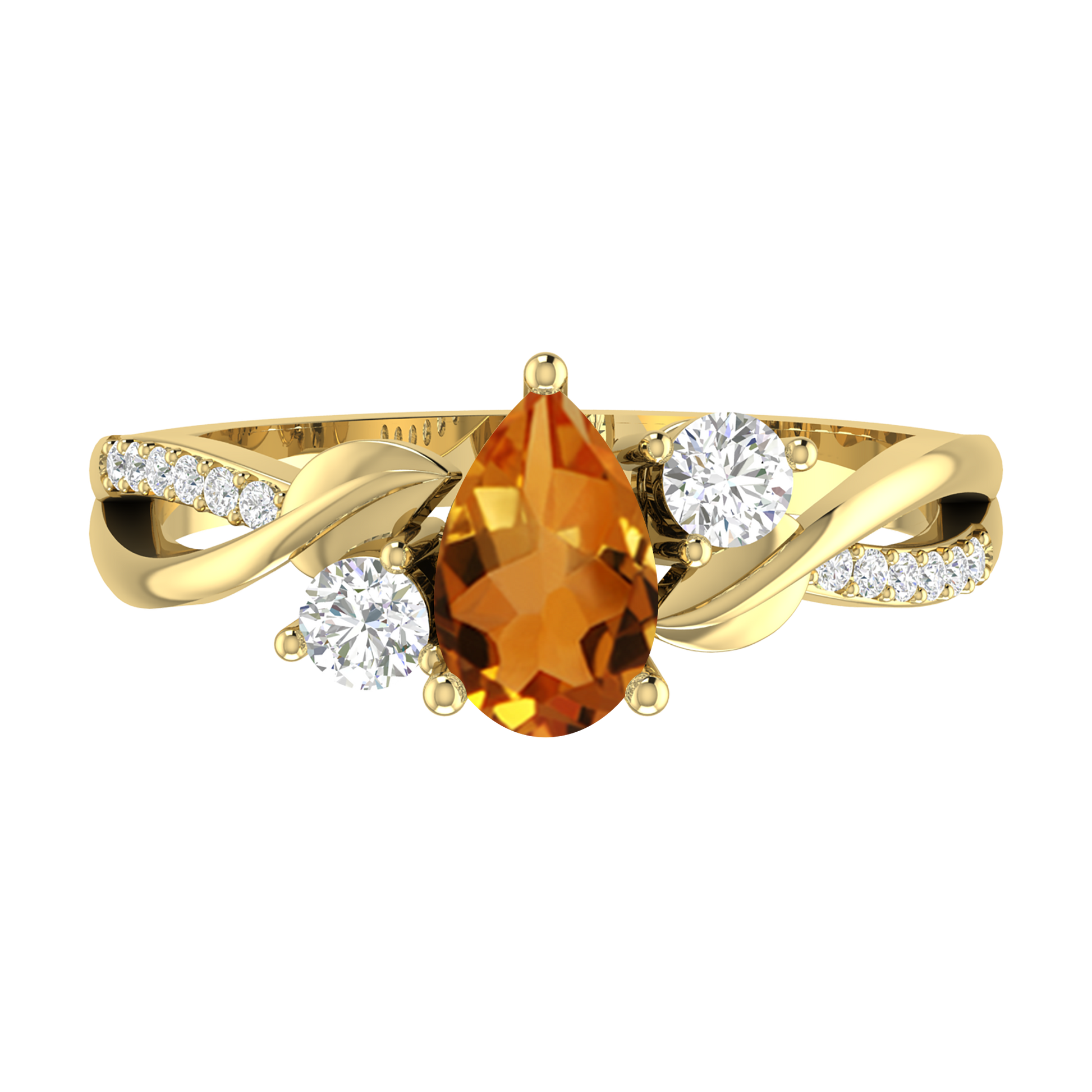 Yellow Gold - Citrine